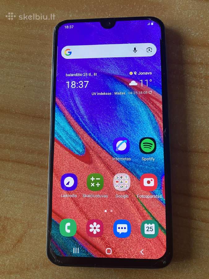 Samsung Galaxy A 40 Veikiantis Telefonas - nuotraukos Nr. 5