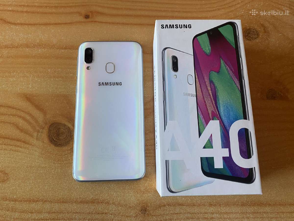 Samsung Galaxy A 40 Veikiantis Telefonas - nuotraukos Nr. 2