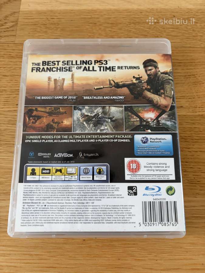 Call of duty black ops 1 - nuotraukos Nr. 2