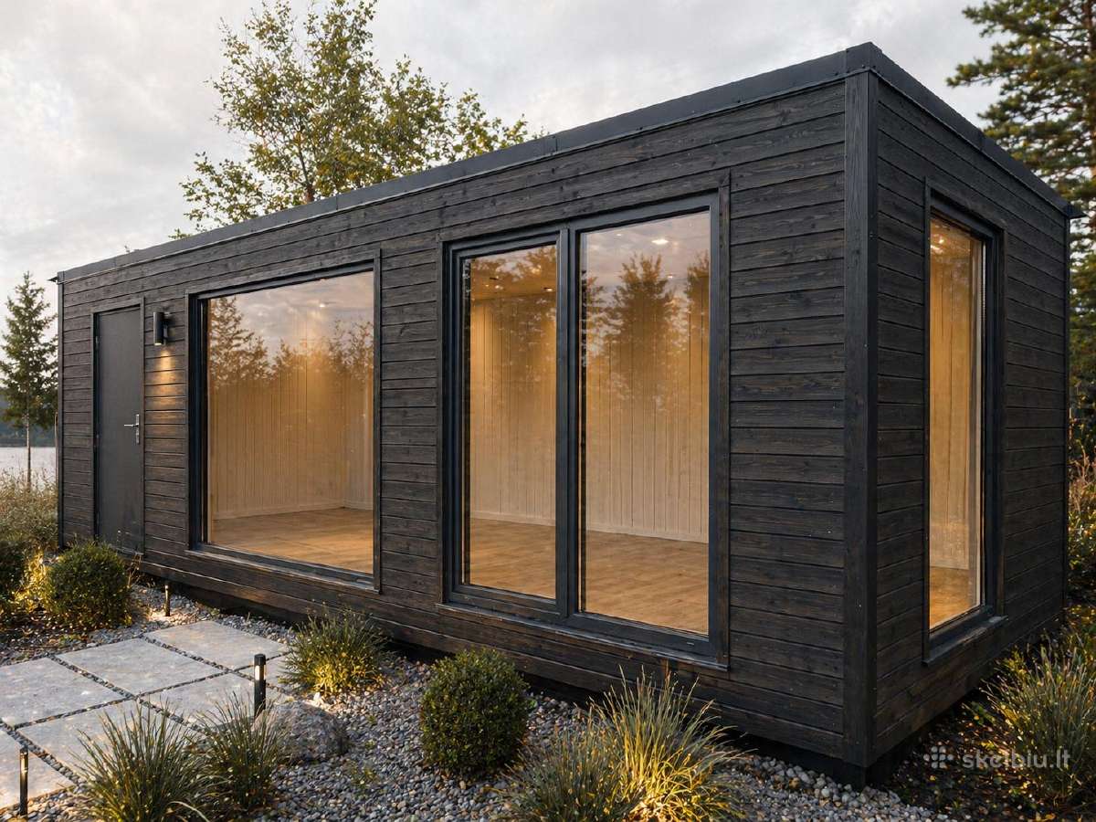 Nameliai,modulinis sodo namelis,mini namas - nuotraukos Nr. 8