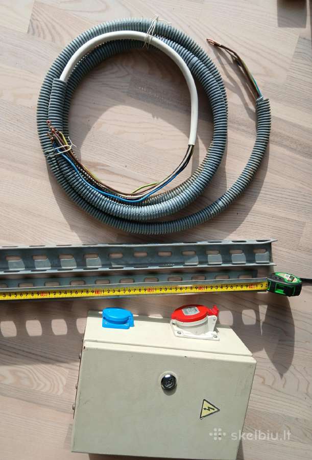 Statybinio elektros įvado skydelis