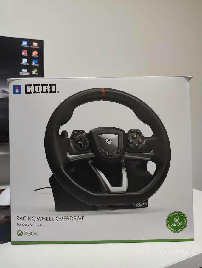 Parduodu Racing Wheel Overdrive Xbox Series X/s - nuotraukos Nr. 3