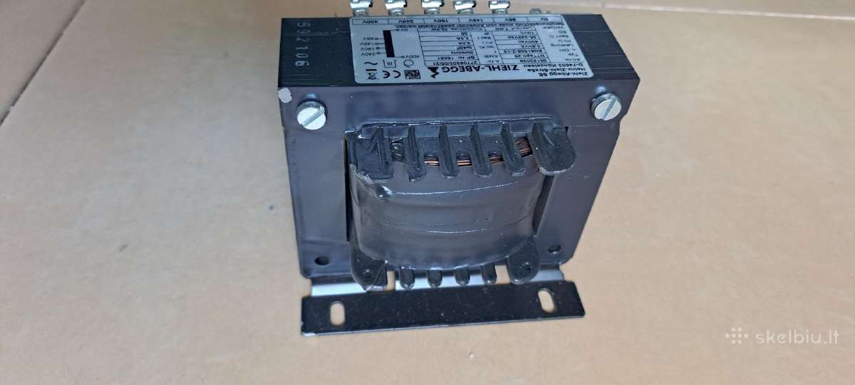 Transformatorius 4a Nttsp0.25 Ziehl-abegg - nuotraukos Nr. 4