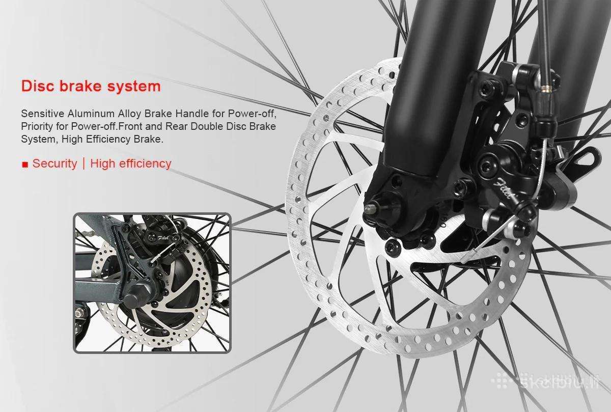 Elektrinis dviratis Samebike Sy26-ft-II - nuotraukos Nr. 13