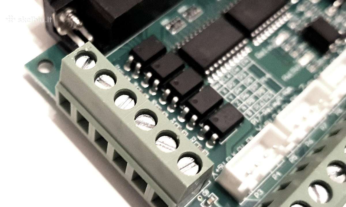 5 ašių CNC valdiklis (Breakout Board) Lpt ir - nuotraukos Nr. 3