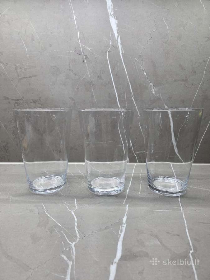 Trys vazos 19 cm