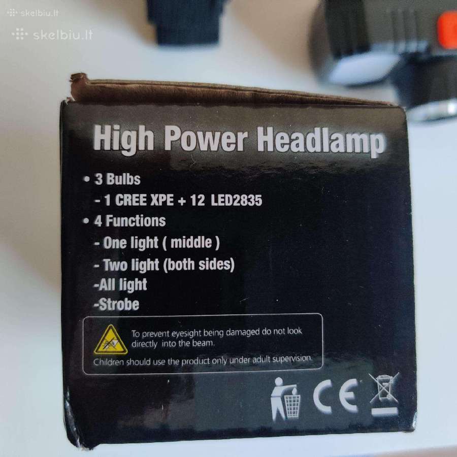 LED įkraunamas prožektorius - nuotraukos Nr. 4