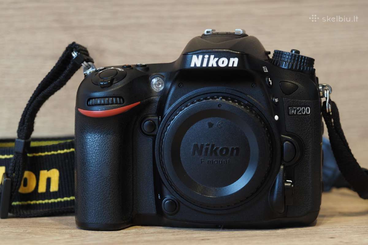 Nikon D7200+d7000+objektyvai