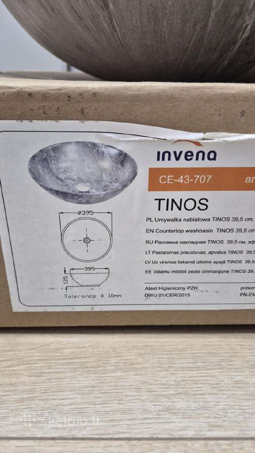 Pastatoma vonios plautuvė