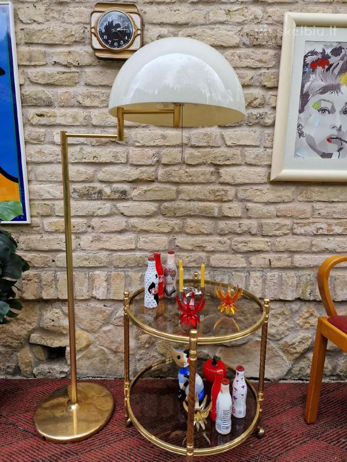 Vintažinis mid century serviravimo staliukas - nuotraukos Nr. 3