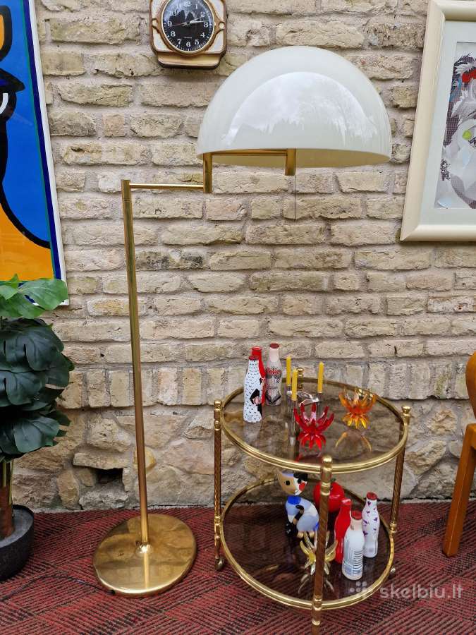 Vintažinis mid century serviravimo staliukas - nuotraukos Nr. 18