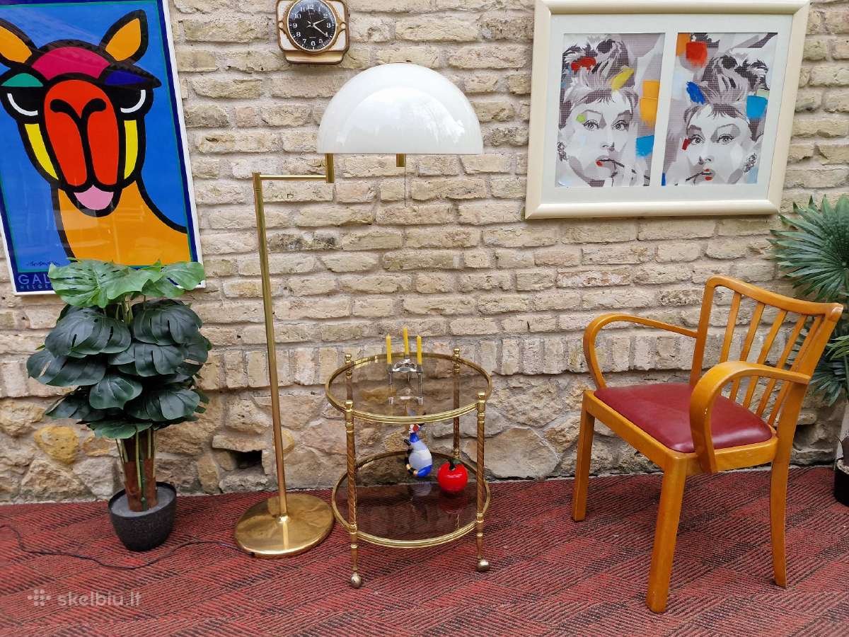 Vintažinis mid century serviravimo staliukas - nuotraukos Nr. 21