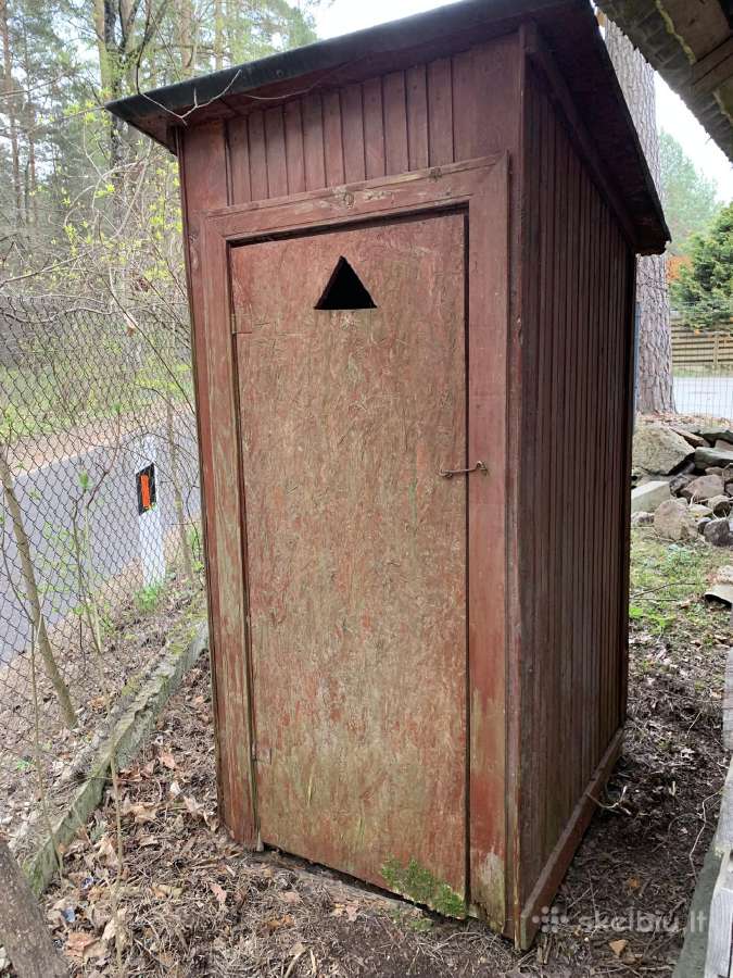 Dovanojamas lauko tualetas