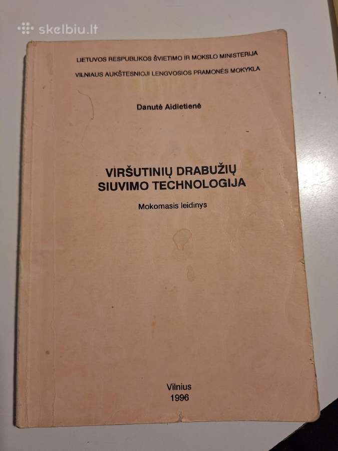 Siuvimo vadovėlis