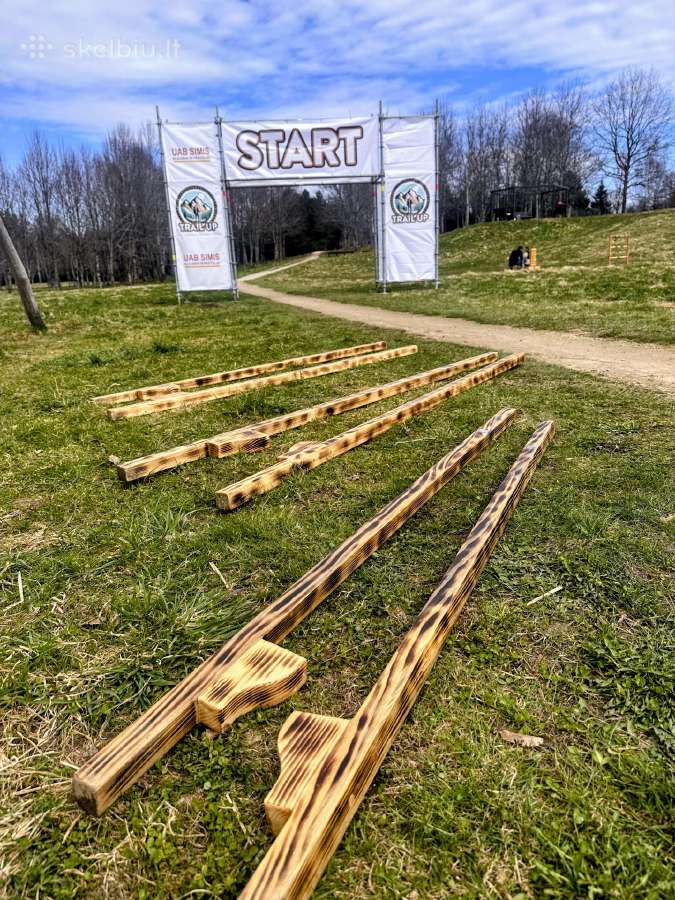 Lauko žaidimų Cornhole,golfo kopėtėlių,jenga nuoma - nuotraukos Nr. 18