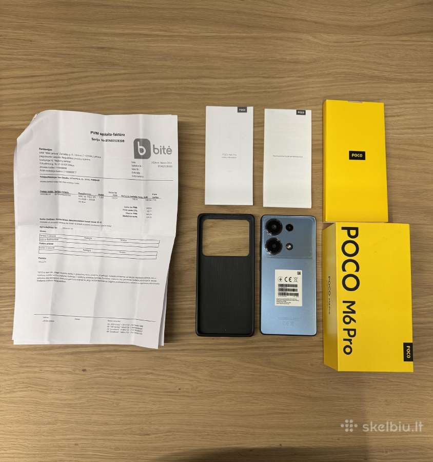 Poco M6 Pro 256gb