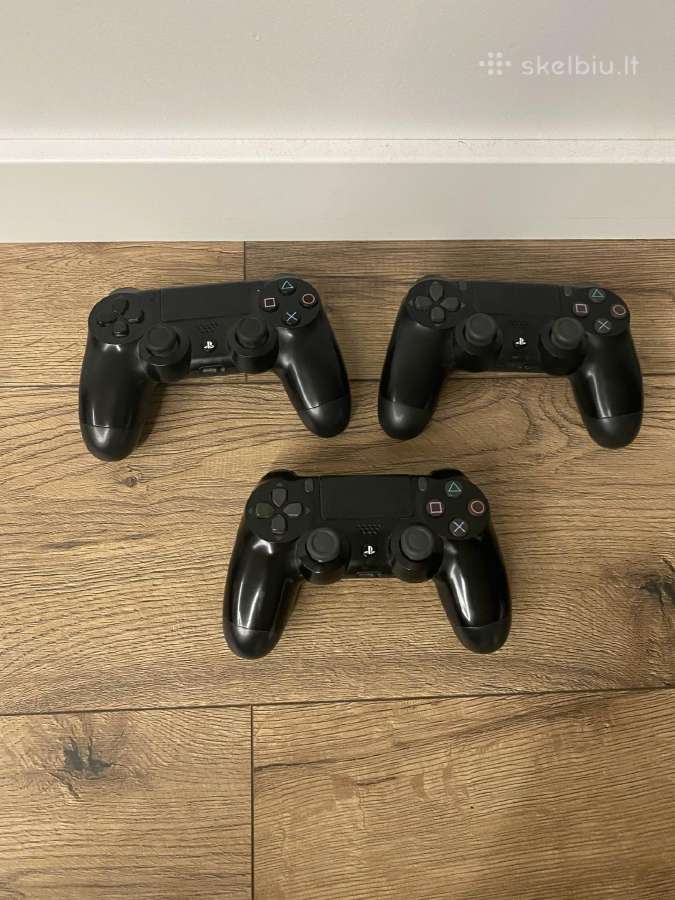 Playstation 4 slim 500gb + 3 Pulteliai - nuotraukos Nr. 4