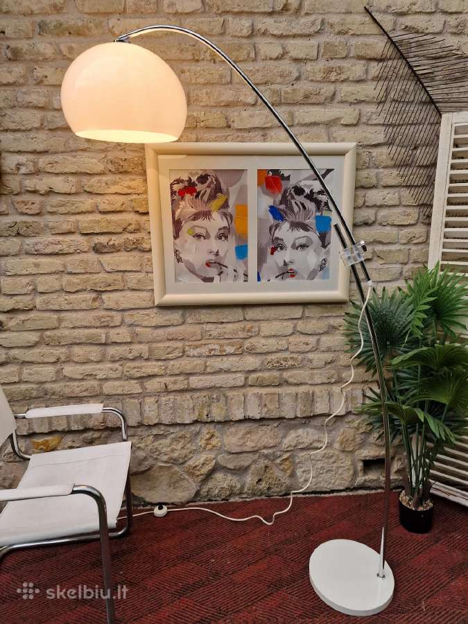 Vintažinis mid century arkinis toršeras - nuotraukos Nr. 8