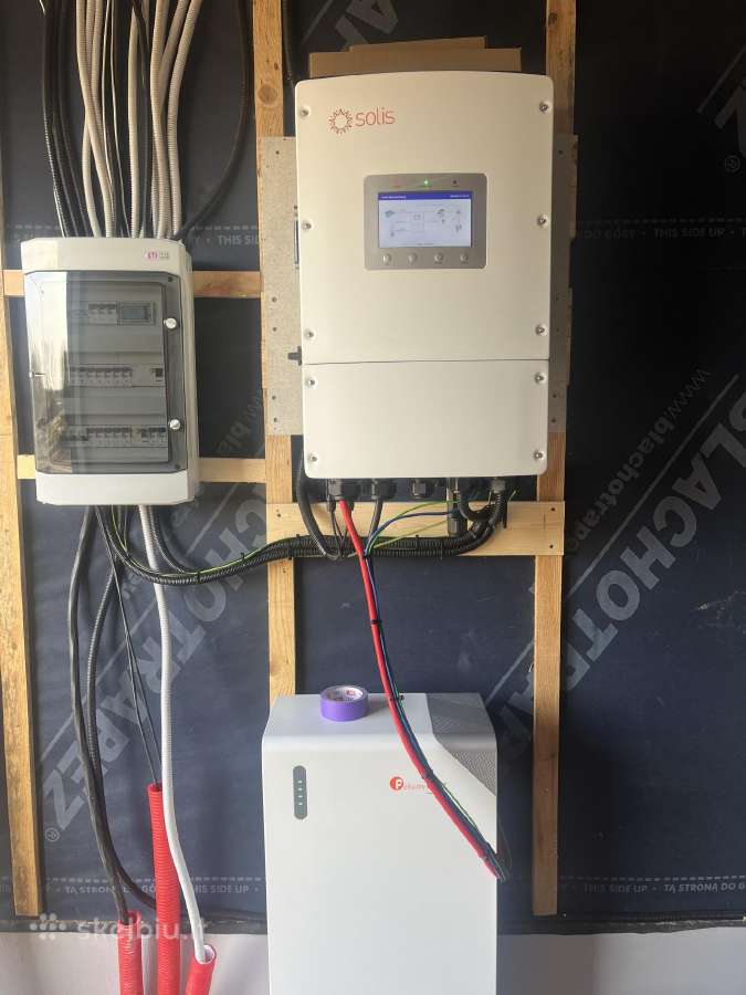 5 kw saulės elektrinė + 16 kwh kaupiklis nuo 600. - nuotraukos Nr. 15