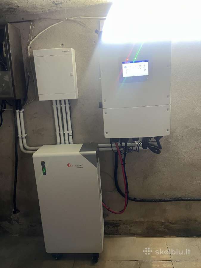 5 kw saulės elektrinė + 16 kwh kaupiklis nuo 600. - nuotraukos Nr. 20