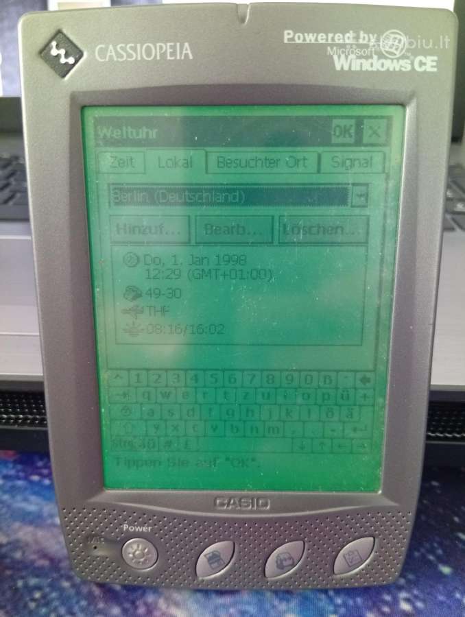 Casio E-10g Cassiopeia i kolekcija - nuotraukos Nr. 2