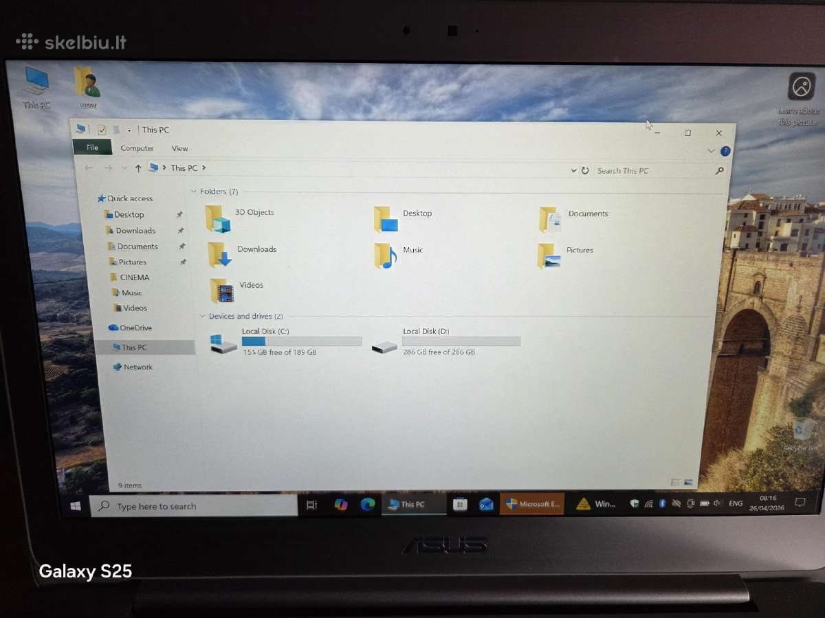 Parduodu Zenbook Asus Ux305uab SSD - nuotraukos Nr. 17