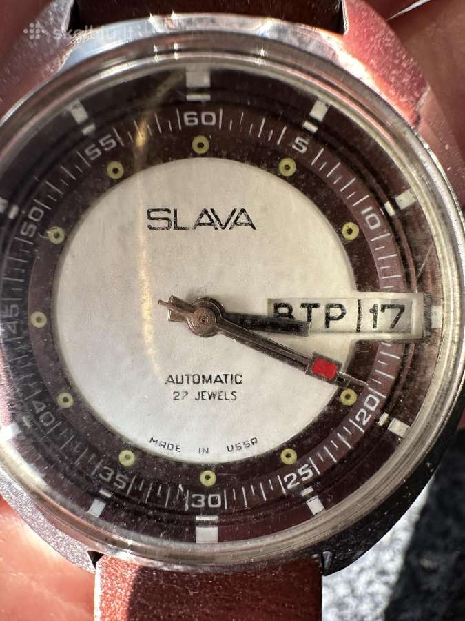 Slava Automatic 27 Jewels – mechaninis laikrodis - nuotraukos Nr. 4