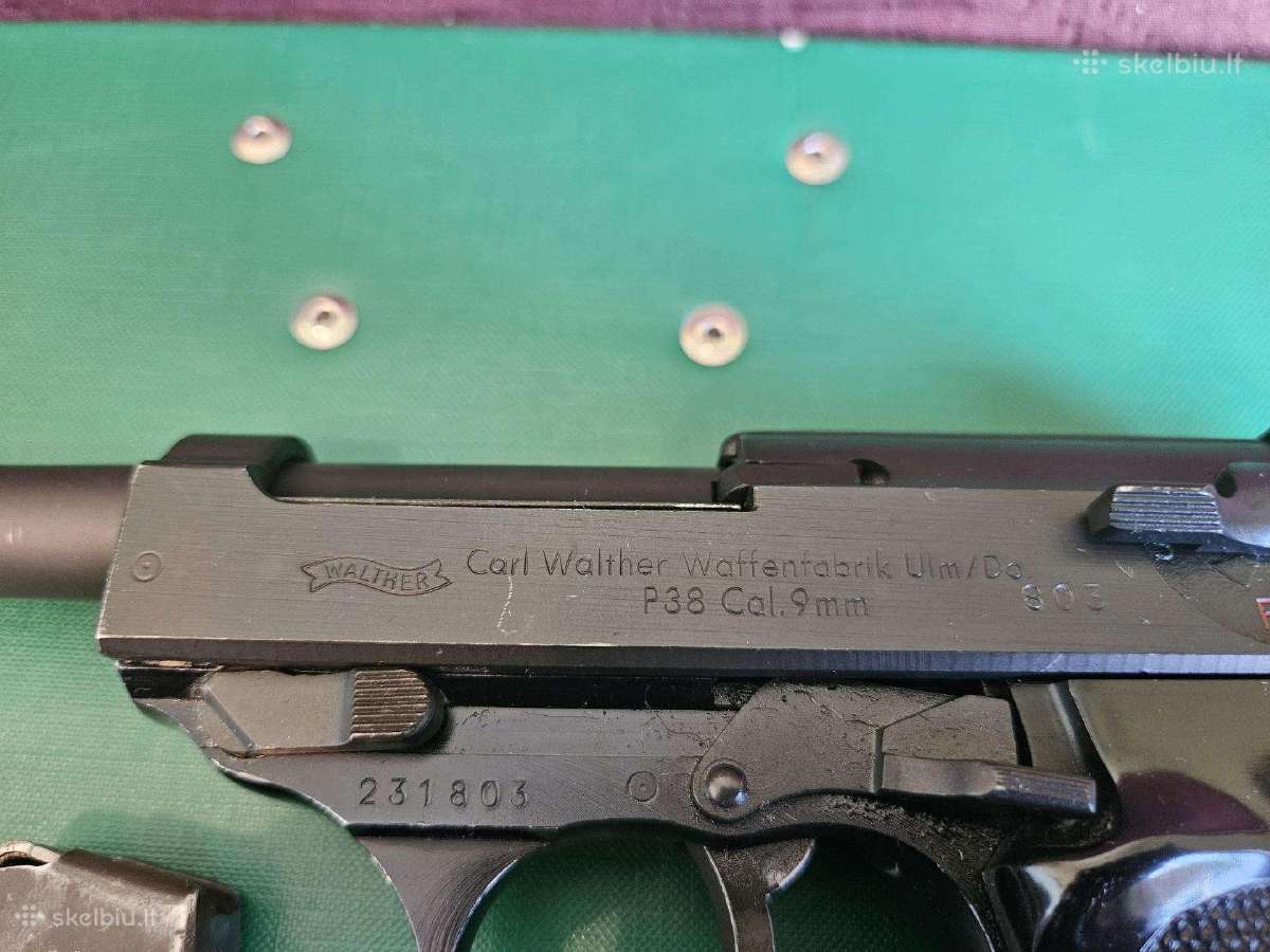 Walther P38, 9x19 - nuotraukos Nr. 2