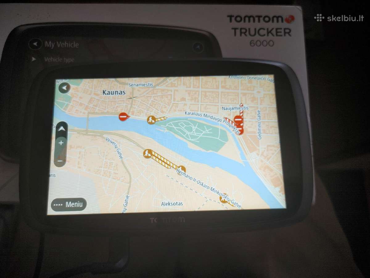 Tomtom go 6250, truck, Go expert 7, Garmin dezl - nuotraukos Nr. 11