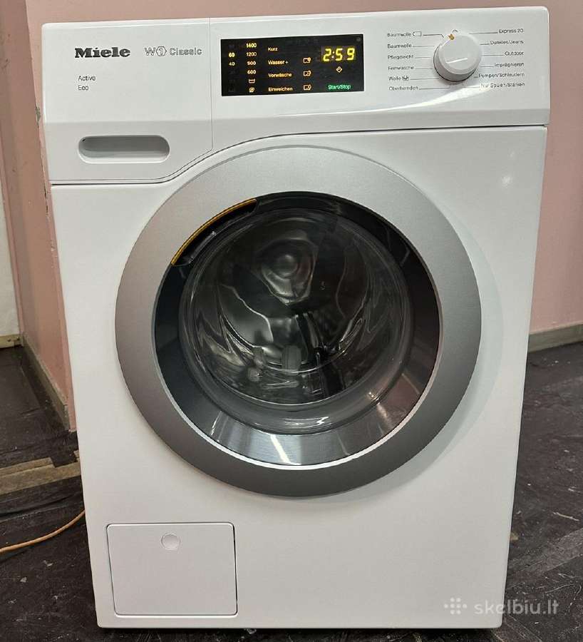 Skalbyklė Miele Wdd035wps, W1 Serie 120, 8kg, A+++