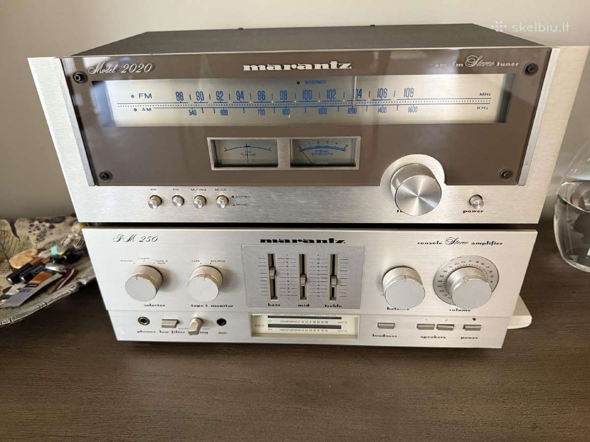 Marantz stiprintuvas ir tuneris