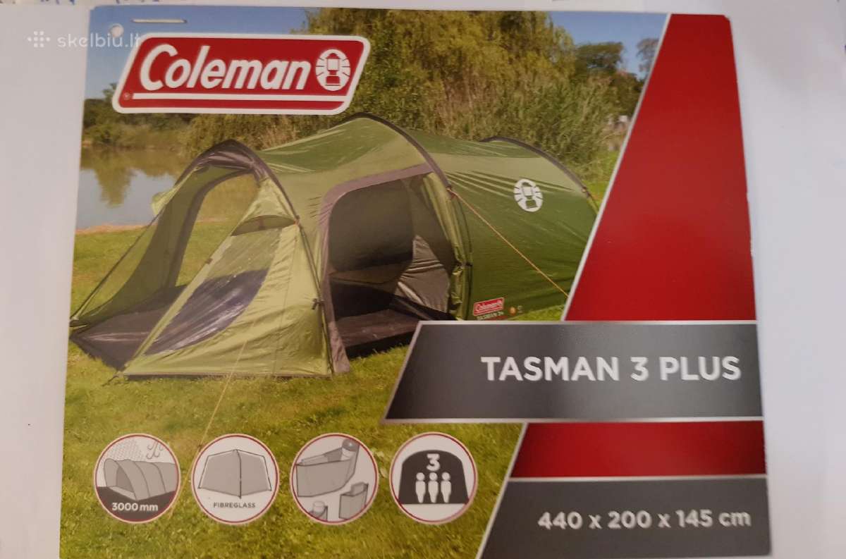 Trivietė turistinė palapinė Tasman 3 Plus Coleman