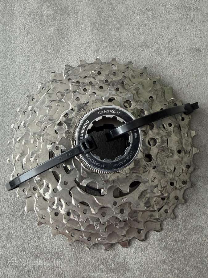 Shimano Cs-hg700 kasetė 11 pavarų 11-34 T