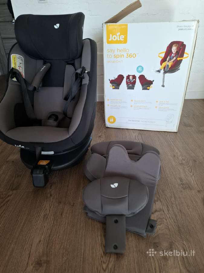 Puikios bukles Joie spin 360 kedute