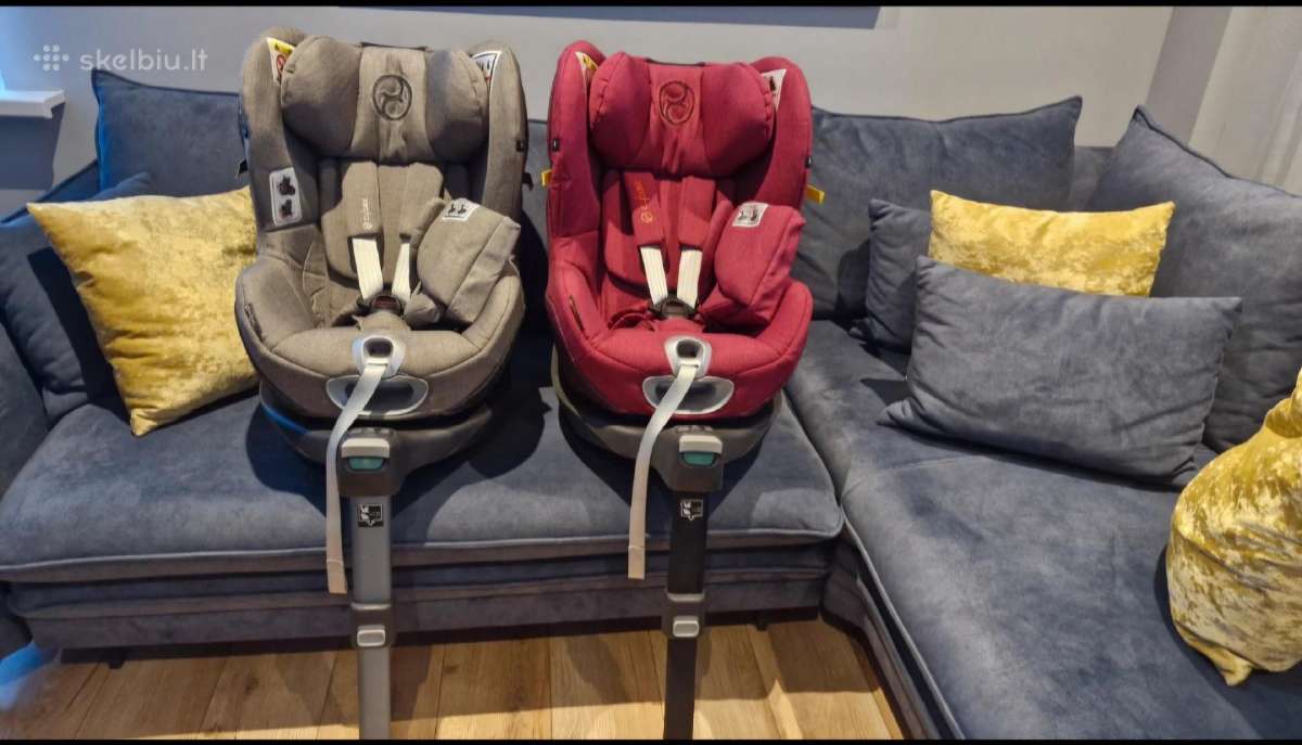 Cybex Sirona Z i-size kėdutės su bazėmis
