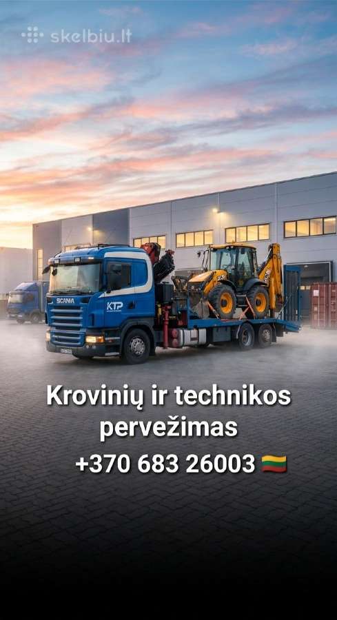 Žemes ūkio techni., traktorių, krovinių pervežimas - nuotraukos Nr. 2