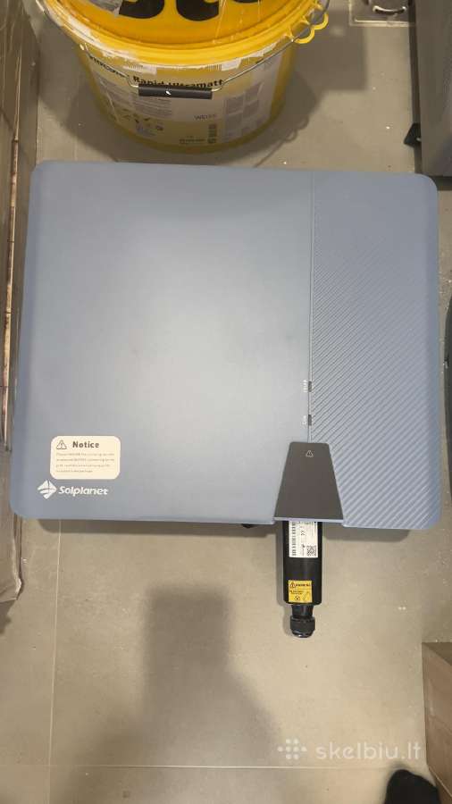 Inverteris solplanet 10kw mažai naudotas