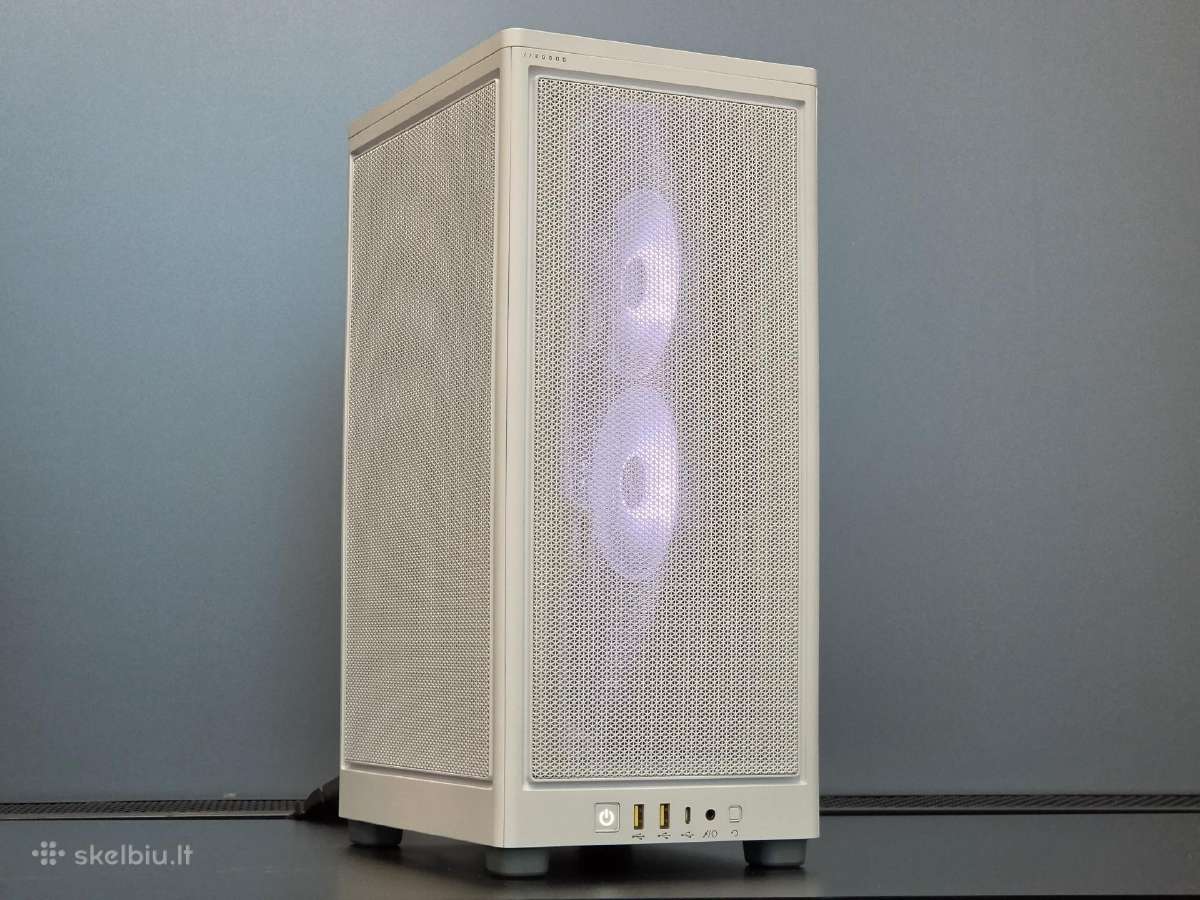 Ryzen 7 7800x3d su Rtx 5070, 20x27cm kompiuteris
