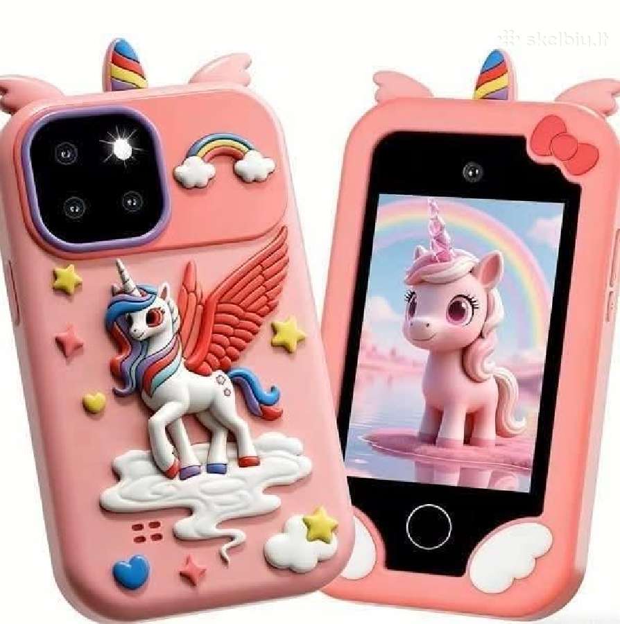 Išmanus vaikiškas žaislinis telefonas
