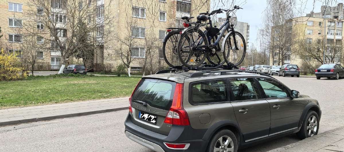 Thule dviracio laikikliai+ skersiniai Yakima