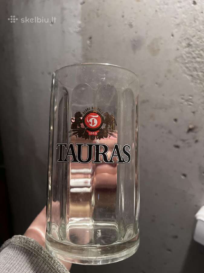 Bokalas alui, logotipas "Tauras" 0.5l. - nuotraukos Nr. 3