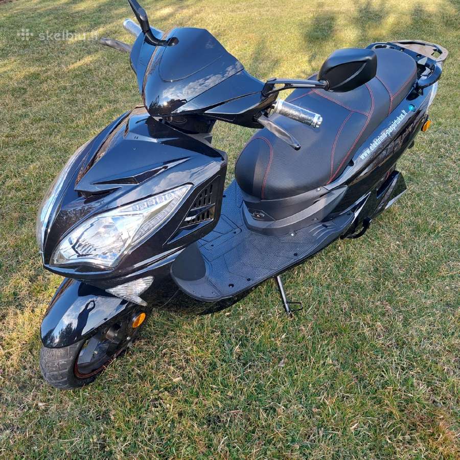 Elektrinis motoroleris Super Hawk 2000w 20ah - nuotraukos Nr. 3