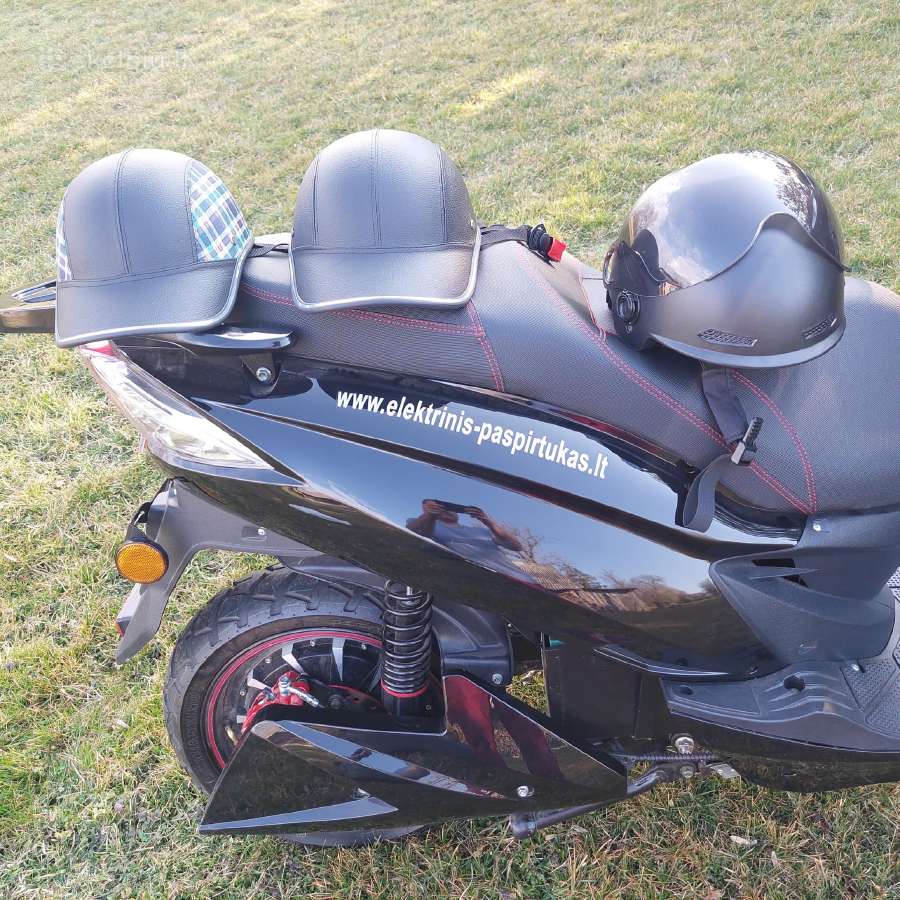 Elektrinis motoroleris Super Hawk 2000w 20ah - nuotraukos Nr. 6