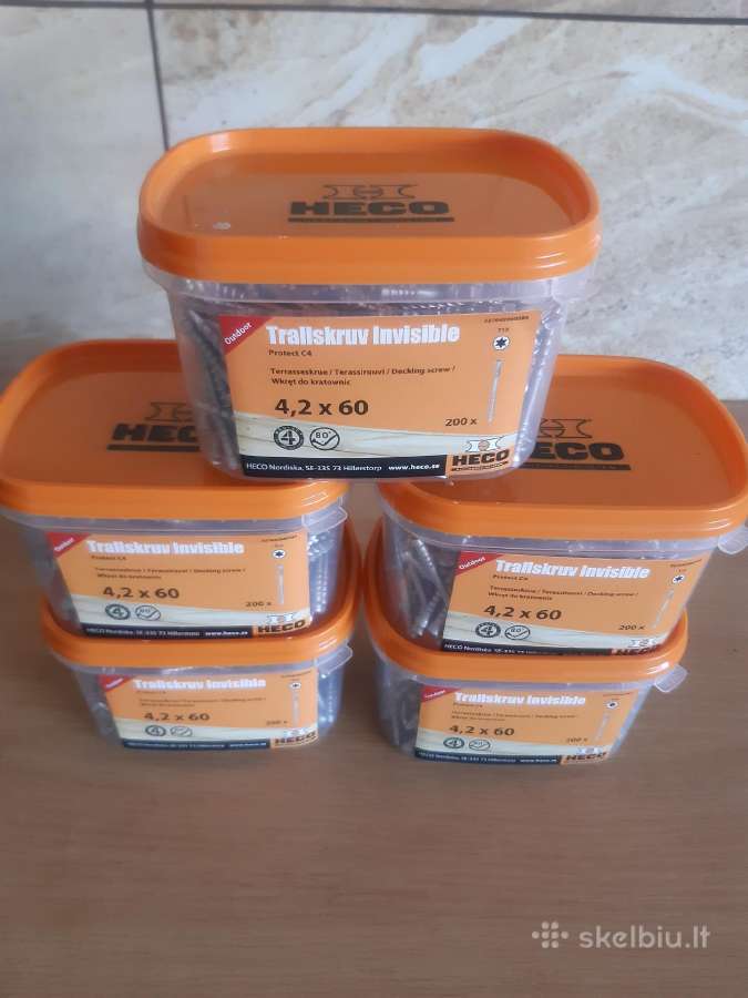Terasiniai medsraigčiai 4.2x60 c4kl