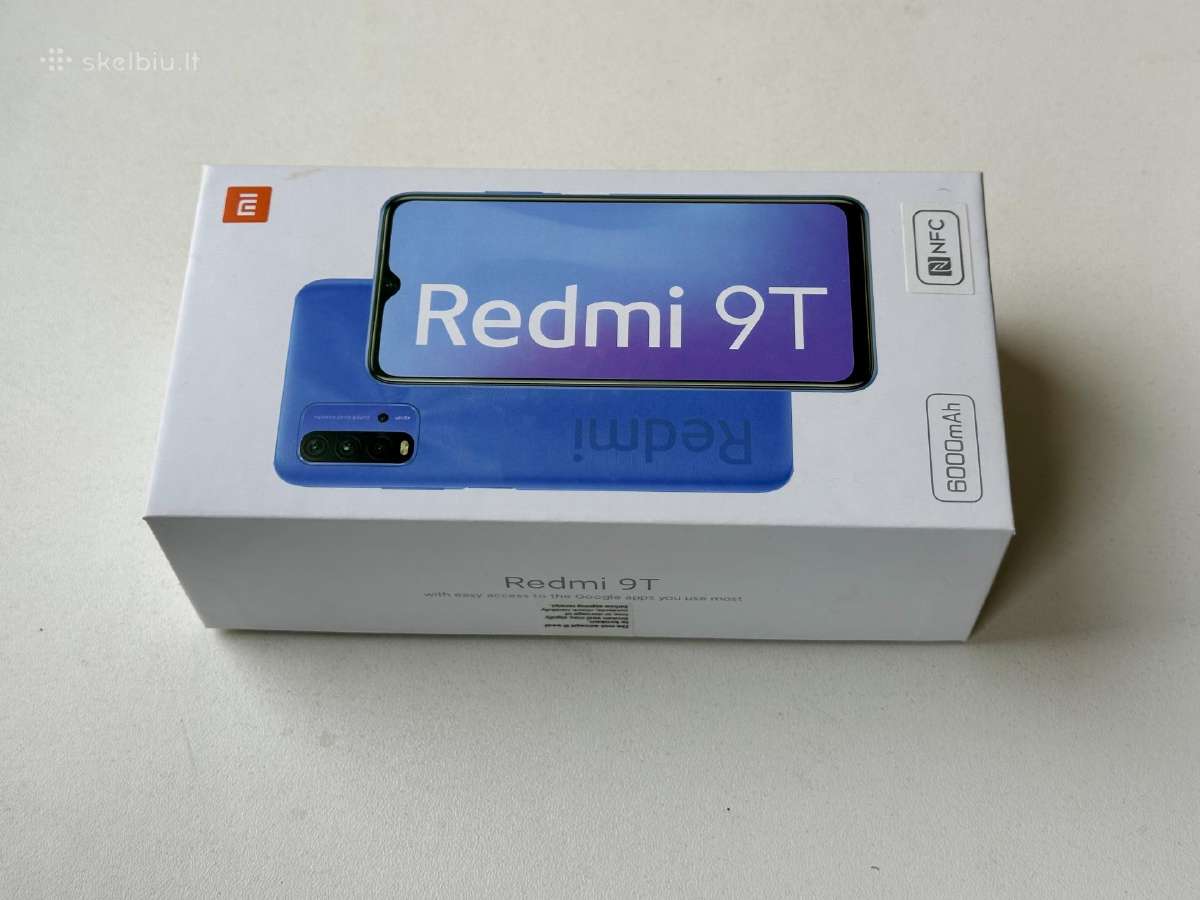 Naujas Redmi 9t
