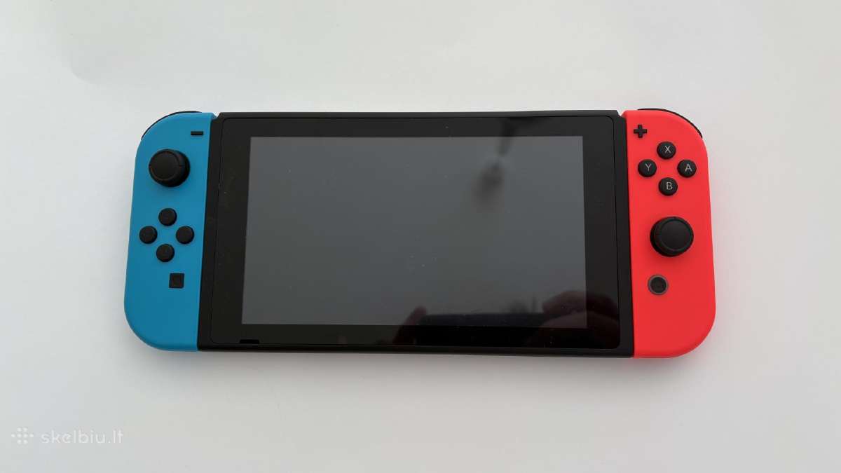 Nintendo Switch, + 2 žaidimai - nuotraukos Nr. 3