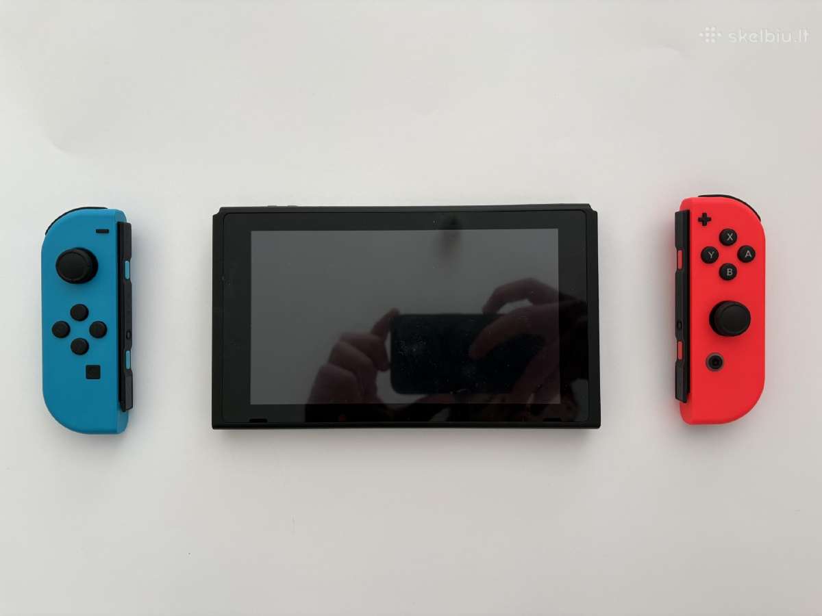 Nintendo Switch, + 2 žaidimai - nuotraukos Nr. 4