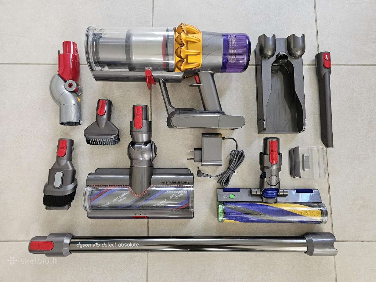 Dyson V15 Detect Absolute dulkiu siurblys