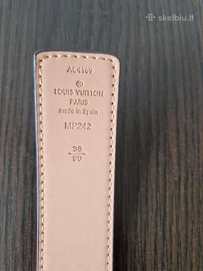 Louis Vuitton diržas - nuotraukos Nr. 7