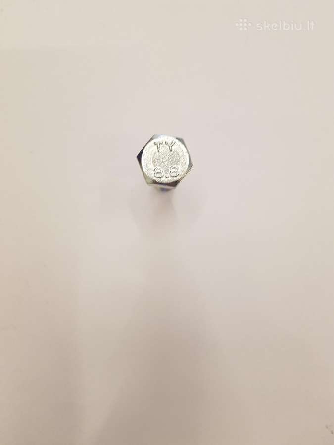Varžtai Din 933 8.8.klasė M8x25mm. ir M8x60mm. - nuotraukos Nr. 7